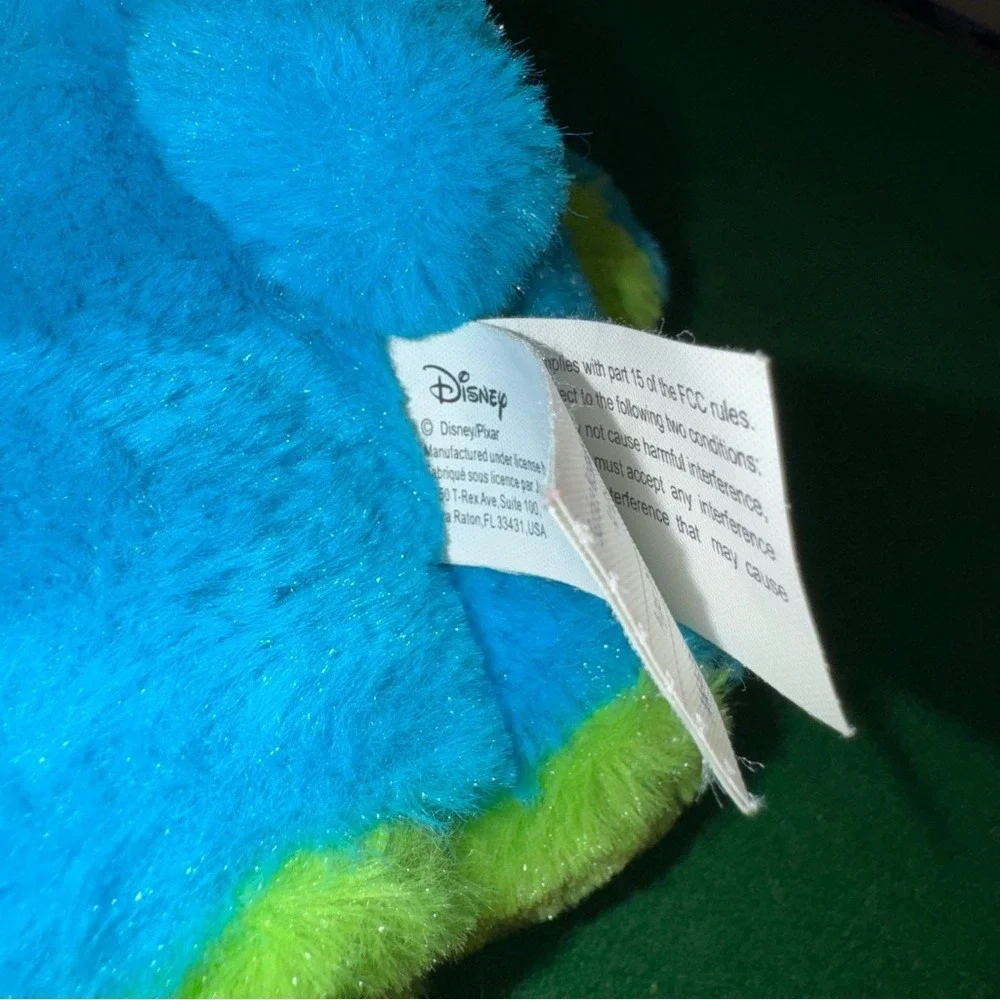 Disney Toy Story 4 Bunny Plush Talking Squeeze Toy Blue Green Movie Phrases‎
